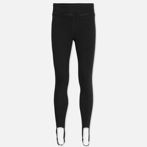 Black Women's Stirrup Leggings